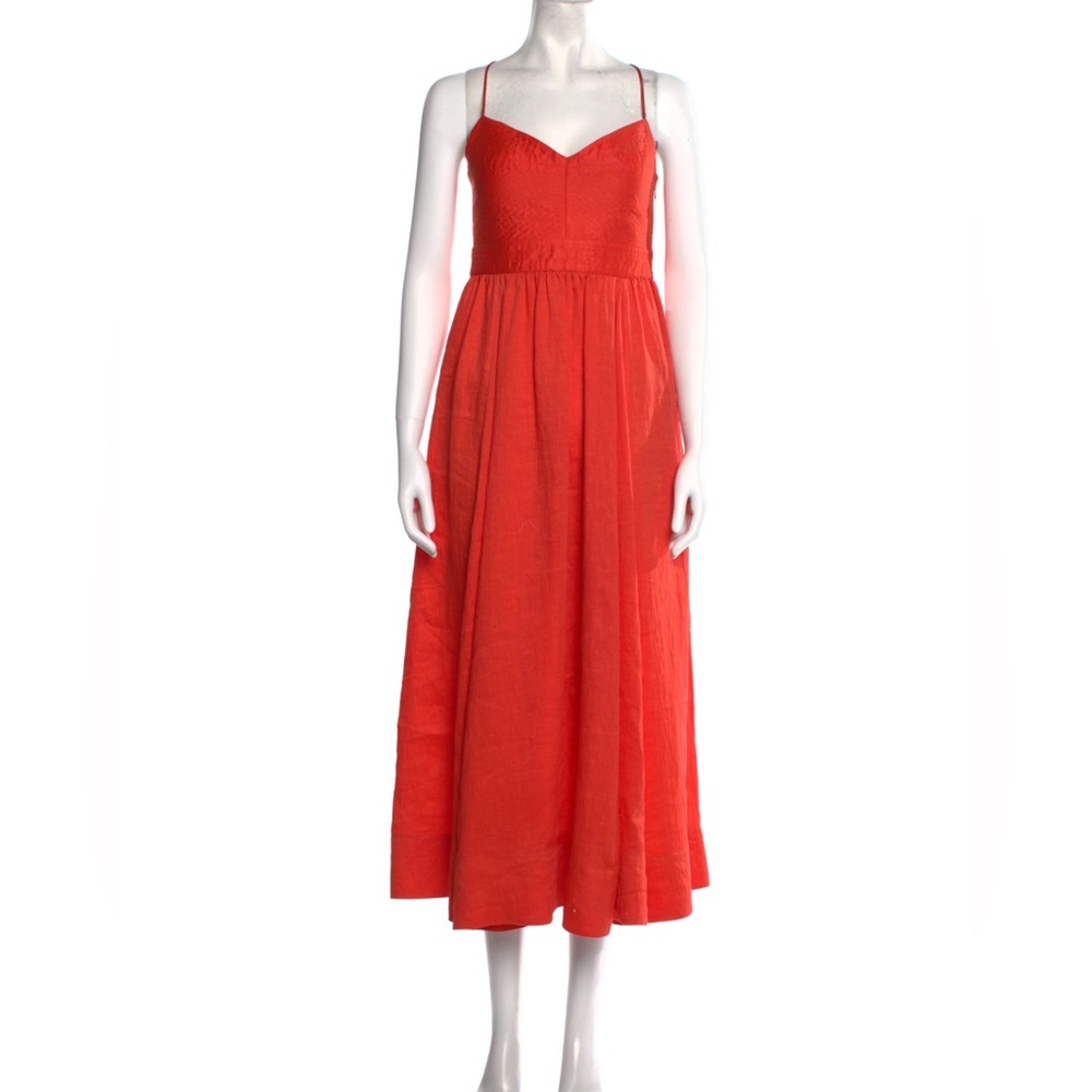 La Ligne Orange Dress